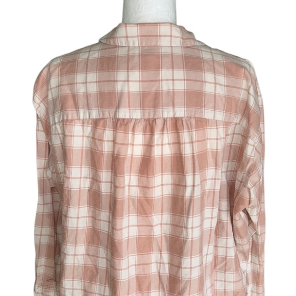 Madewell Central Long Sleeve Button Down Shirt in Danville Plaid - L - Picture 9 of 12